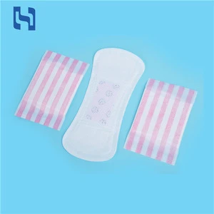 Free samples ultra thin pure cotton anion lady panty liner with perforated cover
