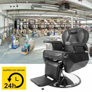 Free shipping for district 6 area from USClassic salon chairs for sale;Reclining barber chairs for man hairdressing