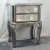 Import French Style Silver Glass Antique Silver Mirrored Nightstand from China