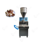 fried gluten puff center meat filling machine on sale