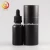 Import Frosted black 30 ml glass dropper bottles with tube e liquid glass bottle 30 ml from China