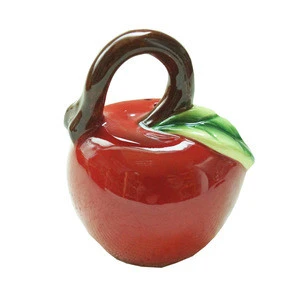 fruit grape and apple shaped ceramic seasoning pot for pepper and salt