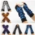Import FT FASHION Women&#x27;s Knit Jacquard Long Arm Sleeve Fingerless Thumb Hole Gloves Mittens from China