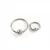 Import Gaby popular simple design ball closure nose  ring hoop multi color body piercing jewelry from China
