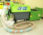 game center game machine toy pool ball cleaner, golf club and ball cleaner for naughty castle for game center park