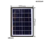 GCSOAR Solar Light System Kit For Home Use Outdoor Camping Yurts Tents and Other Outdoor and Indoor Lighting.