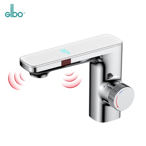 Gibo smart electric touchless faucet infrared induction sense bansin faucets, mixers
