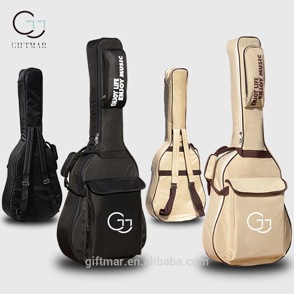 Giftmar Wholesale fancy backpack for guitar musical instrument holder acoustic guitar gig bag