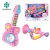 Import Girl toys 2 in 1 pink guitar and trumpet musical instruments from China