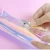 Import Girl Transparent Laser Pen Bag Women Holographic Brush Bags  New Creative Travel Makeup Case Student Mini Pencil Pouch supplier from China