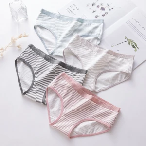 Girls High Quality Solid Color White Little Girls Panties Baby Girls Underwear