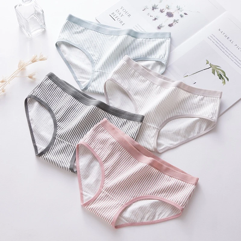 Girls High Quality Solid Color White Little Girls Panties Baby Girls Underwear