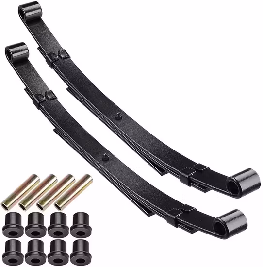 Golf Cart Heavy Duty Rear Leaf Spring Kit with Bushings