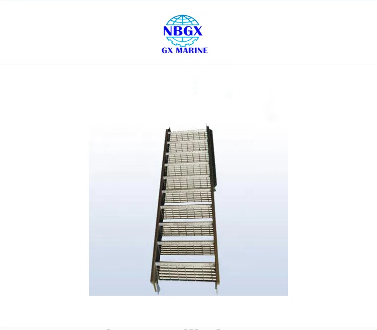 Good quality Aluminium Marine Cargo Hold ladder Cargo hold inclined ladder oil tank ladder