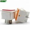 Good quality red and yellow square signal indicator light for food machine