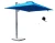 Import Good Quality Waterproof Aluminum Frame Parasol Sunshade Garden  Patio Umbrella with Base from China