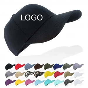 gorras de beisbol 6 Panel Men 100% Cotton Baseball Cap Custom Logo Sports Cap Hat