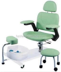 green pedicure massage chair HZ1006;used beauty salon equipment;modern nail salon equipment