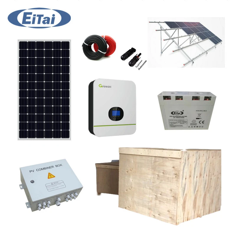 GTS-64 EITAI Off-Grid Solar Power System 5KW 15KW 25KW 35KW 45KW 55KW Sun Energy Mounting Solar Power System Design