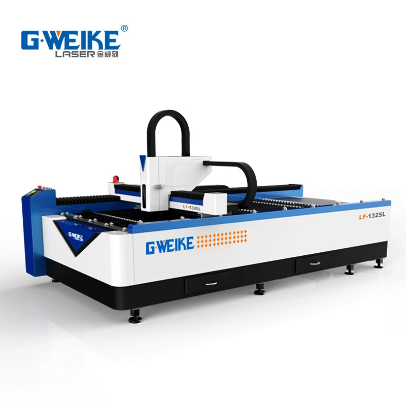 G.Weike  20%  discount 3mm 5mm steel  300W 500W fiber  laser cutting machine price