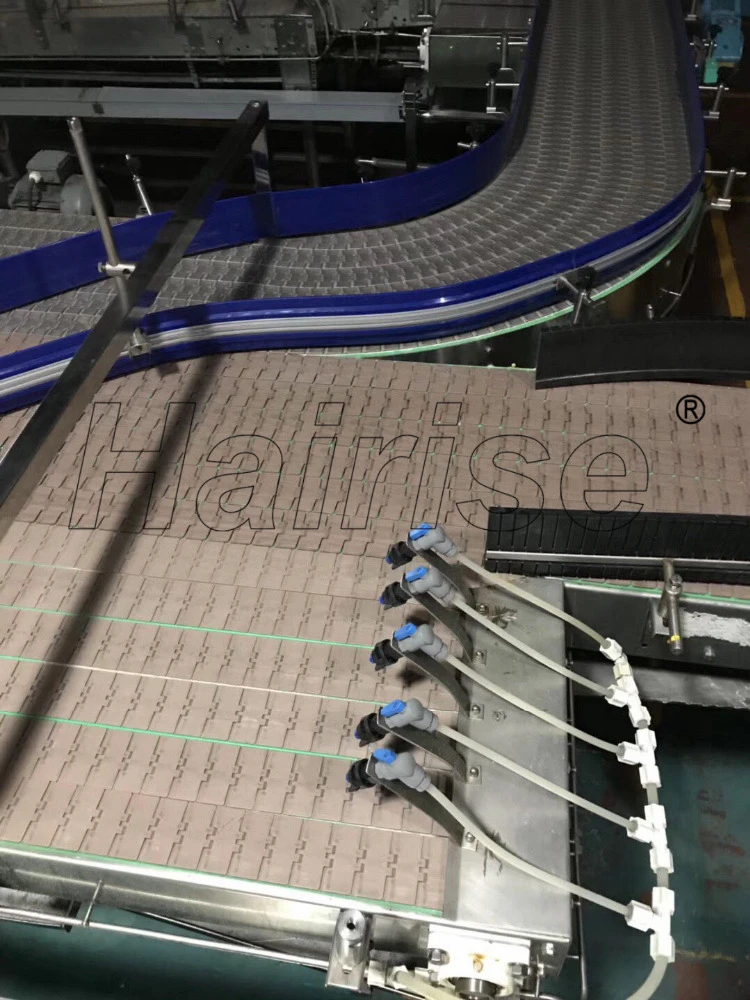 Hairise Stainless Steel Wire Mesh Transmission modular belt plastic Conveyor System