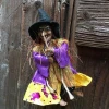 Halloween Witch Ghost Props Home Party Decor Hanging Witch Haunted House Horrible Doll Halloween Decorations Party Supplies