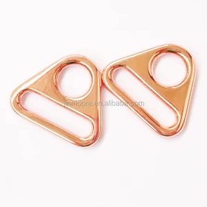 Handbag Accessories Triangle Metal Ring Buckle For Bag Strap