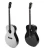 Import handcraft light weight carbon fiber full size acoustic guitar from China