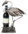 Import Handcrafted and welded from recycled metal Metal Wine Bottle Holder Multiple Designs from USA