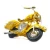 Import Handmade Vintage Yellow Red 2 Colors Classic Diecast Metal Model Motorcycle Toy Gift from China
