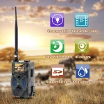 HC300M Hunting Camera Night Vision Trail Cameras 12MP 940nm Infrared Trap Game Cameras MMS/GPRS/SMTP Wildlife Camera