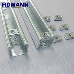 HDMANN 41x41 Hot Dipped Galvanized Steel UniStrut Strut Channels