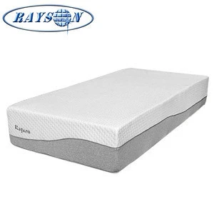 Health Care Regular Foam 100% Natural mattress Gray Fabric Latex 7 Zone Pocket Spring Foam Mattress