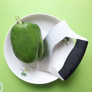 Heavy Duty Hand Vegetable Chopper Cutter Fruit and Salad Knife for Vegetables, Herb and Pizza