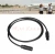 Helicopter headset to 6 pin lemo adapter aviation headset cable