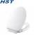 Import HI8106 sanitary plastic 3d toilet seat cover from China