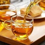 High Borosilicate Glass Flower Tea Mug Small Tea Cups With Saucers