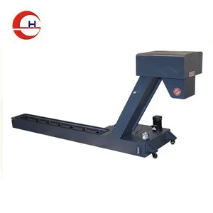 High effectively hinged belt type chip scraper conveyor for cnc machines