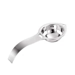 High end 304 Stainless Steel Egg Separator Egg White Yolk Filter Separator tool for Cooking Kitchen Gadget
