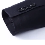 high grade formal office men black business suit for spots goods
