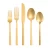 Import High-grade Stainless Steel Gold-plating Flatware set 12pcs /Cutlery set/Dinner Knife,fork,spoo/Tableware /Gift of Promotion G57 from China