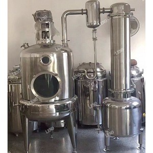 High Performance vacuum evaporator jam concentrator food grade milk honey water alcohol oil vaccum evaporation
