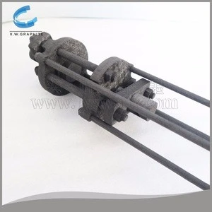 high purity carbon carbon components graphite mold for mini melting heating furnace