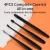 Import High Quality Black Coating Pedicure Manicure Care Cleaner Nail Cuticle Pushers Kit For Nail Trimmer from China