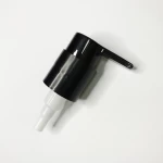 High quality black hand sanitizer dispenser body lotion pump 24/410