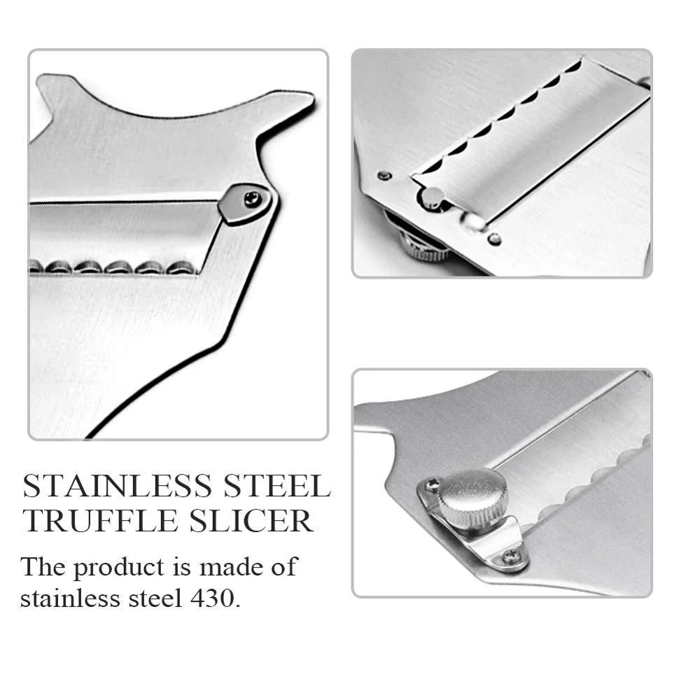 High quality durable Food grade Stainless Steel cheese chocolate truffle slicer shaver grater