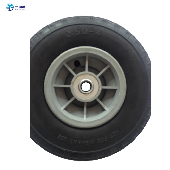high quality  durable PU foam rubber wheels Beach solid Wheel wheelbarrow