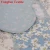 Import High Quality Light Blue Floral Luxury 100% Cotton Patchwork Pillow Cover Cushion Cover from China