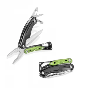 High Quality Outdoor Stainless Multifunction Tool Portable Folding Multi Tool Multi Plier with Carabiner