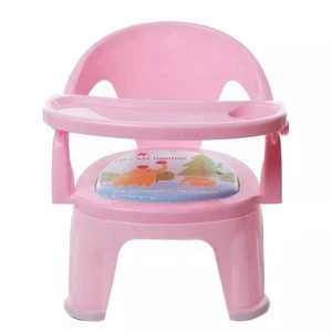 High quality plastic baby high  feeding dining  chair